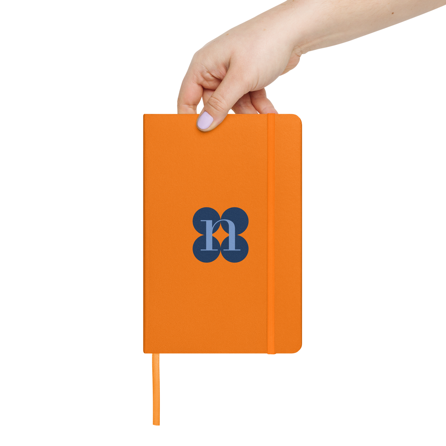 Hardcover bound notebook